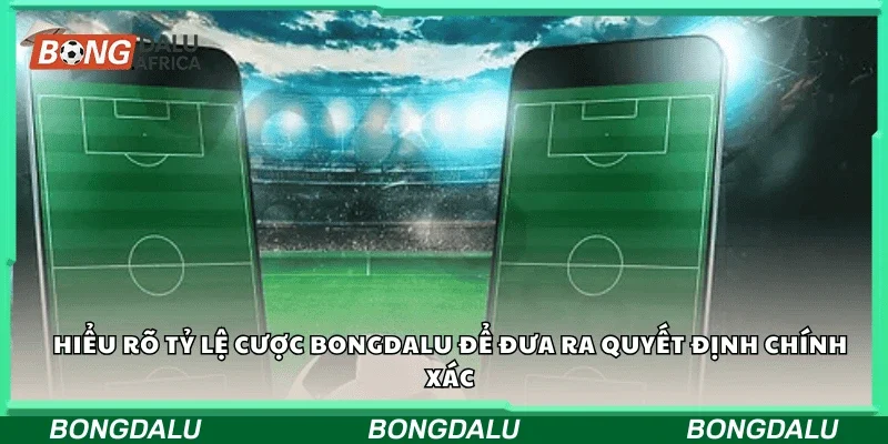 Hiểu rõ tỷ lệ cược Bongdalu để đưa ra quyết định chính xác